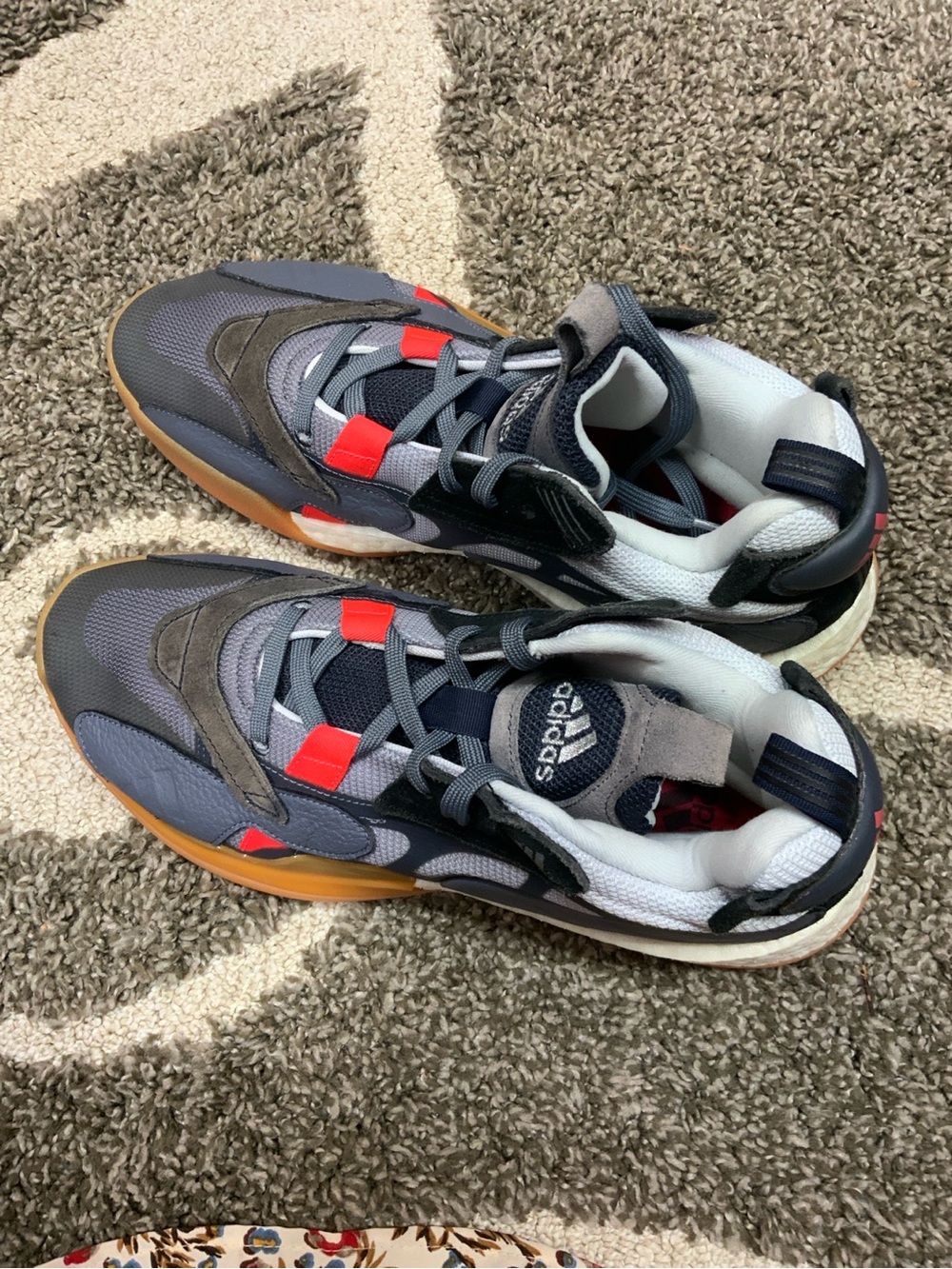 Adidas Basketball Sneakers – Men’s Size 11.5